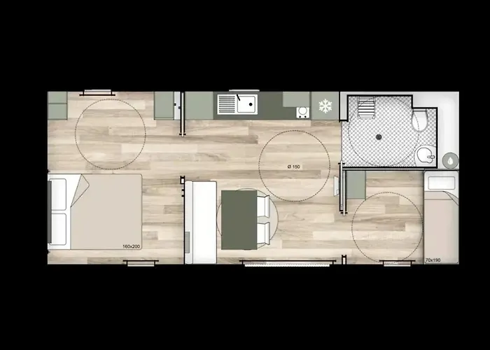 Camping 3 Etoiles - Piscine - Ccbefgh Tuchan